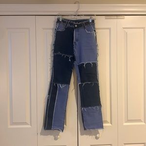Cider Distress Denim Jeans